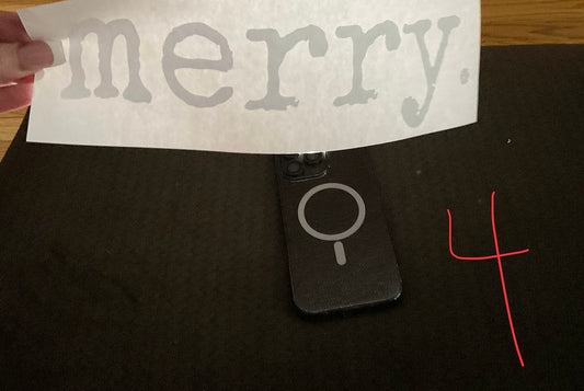 Merry. Christmas DTF print