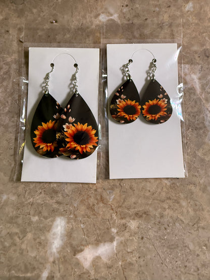 Sublimated Earrings Handmade