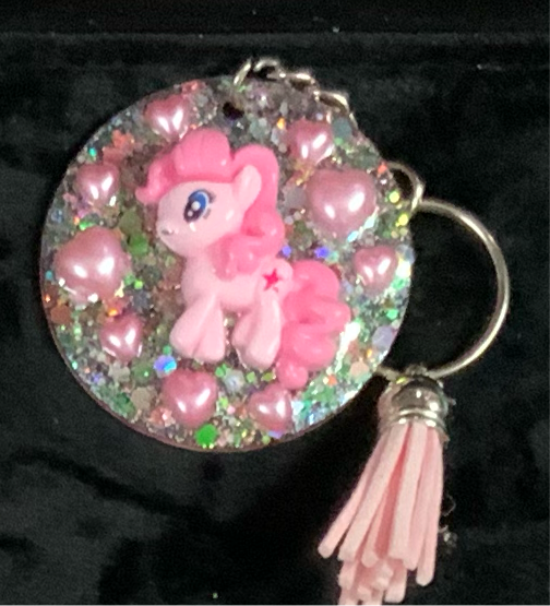 3D Resin Keychains (Disney/Glitter)