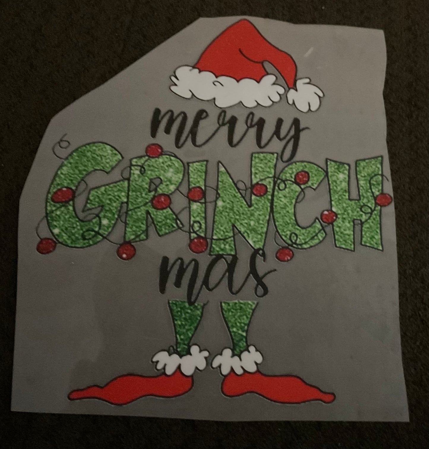 Merry GRINCH mas Christmas DTF print