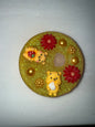 Decorated Tumbler Lid Toppers