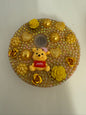 Decorated Tumbler Lid Toppers