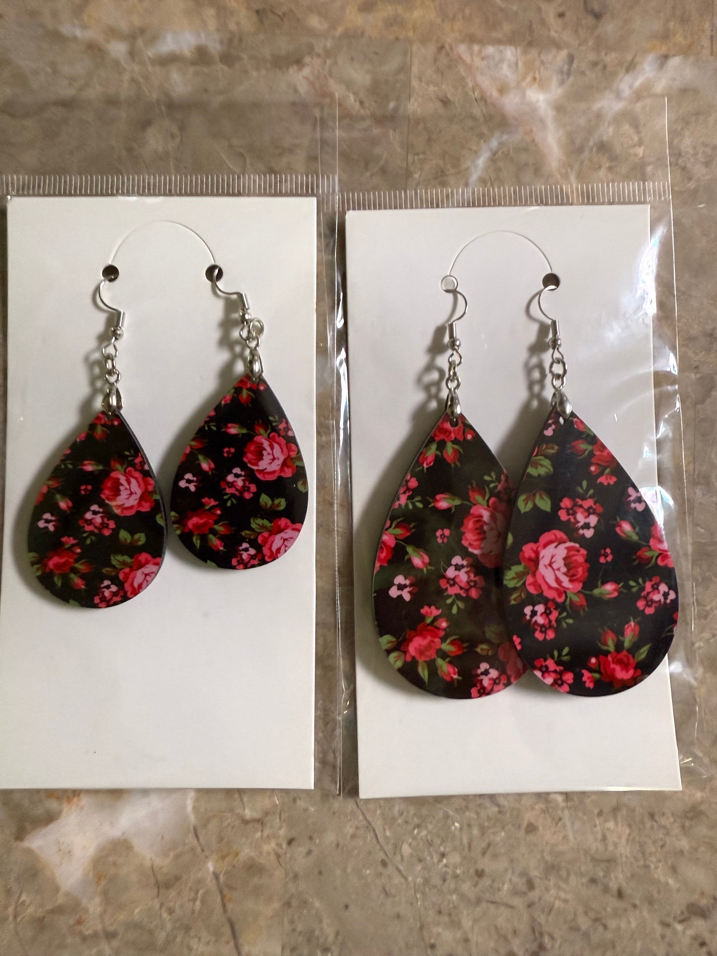 Sublimated Earrings Handmade