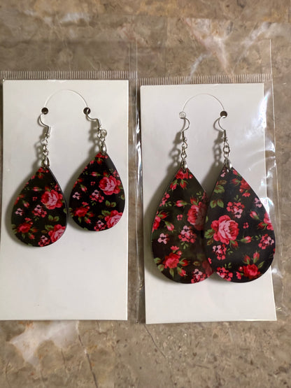 Sublimated Earrings Handmade