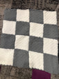 Handmade Crocheted Baby Blanket with Embroidery