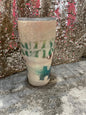 Autism Awareness White Peak a boo Rainbow Glitter Resin Tumbler