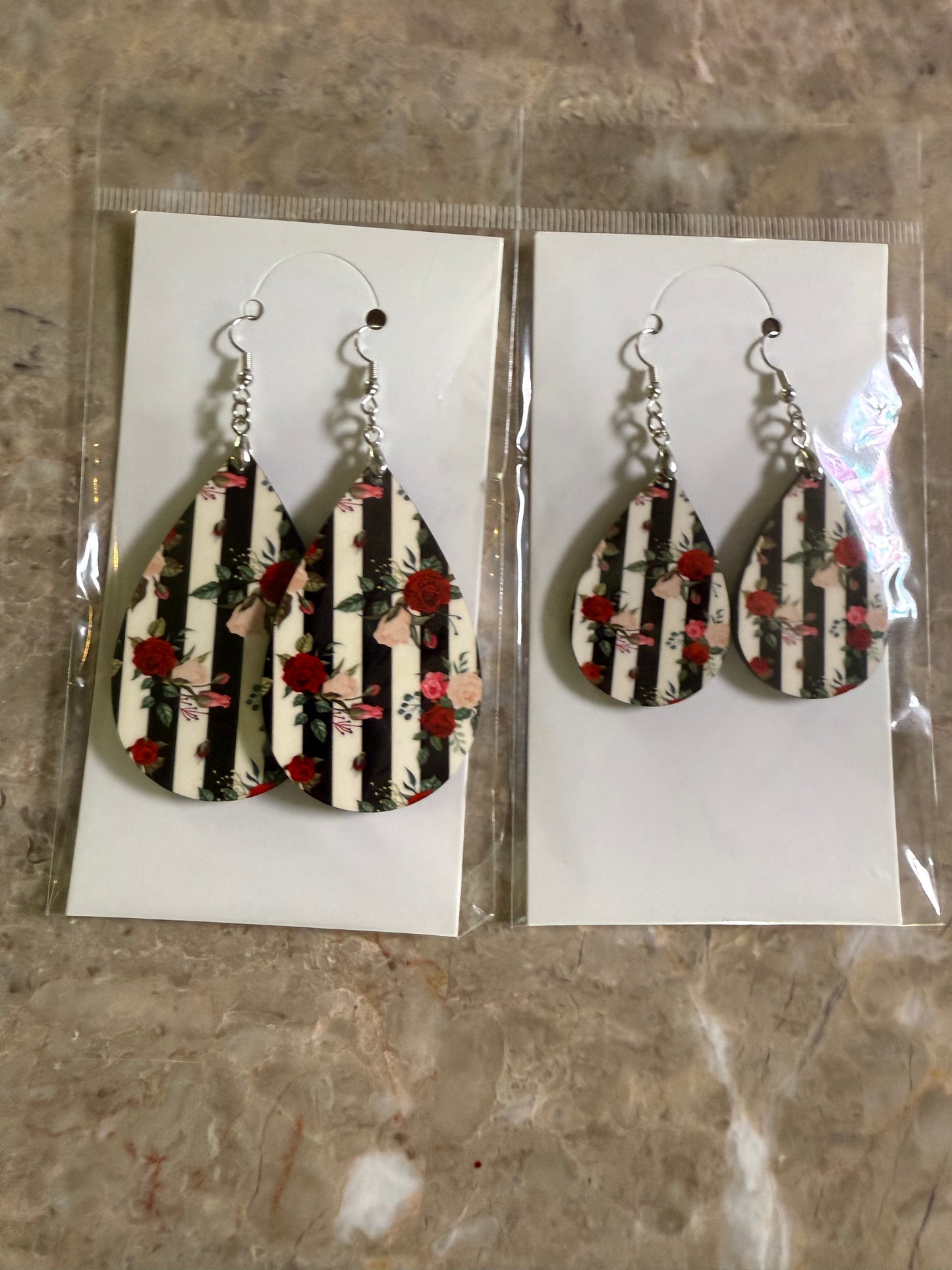 Sublimated Earrings Handmade