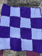 Handmade Crocheted Baby Blanket with Embroidery