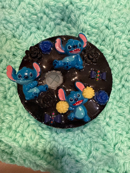 Decorated Tumbler Lid Toppers