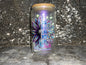 Suicide Awareness -Rainbow Shimmer Colorful Haze Glass Tumbler (Purple)