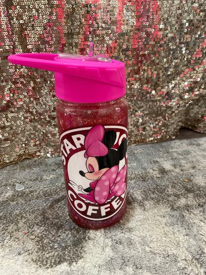 Minnie Mouse Kids Snow globe with Pink glitter
