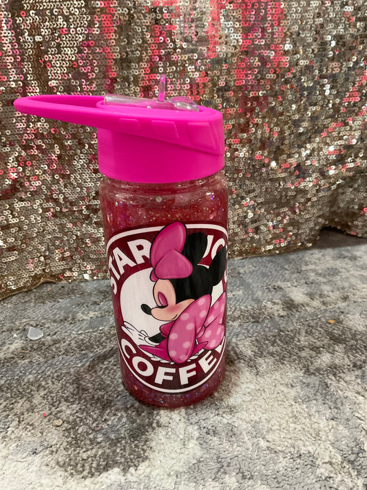 Minnie Mouse Kids Snow globe with Pink glitter