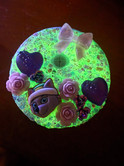 Decorated Tumbler Lid Toppers