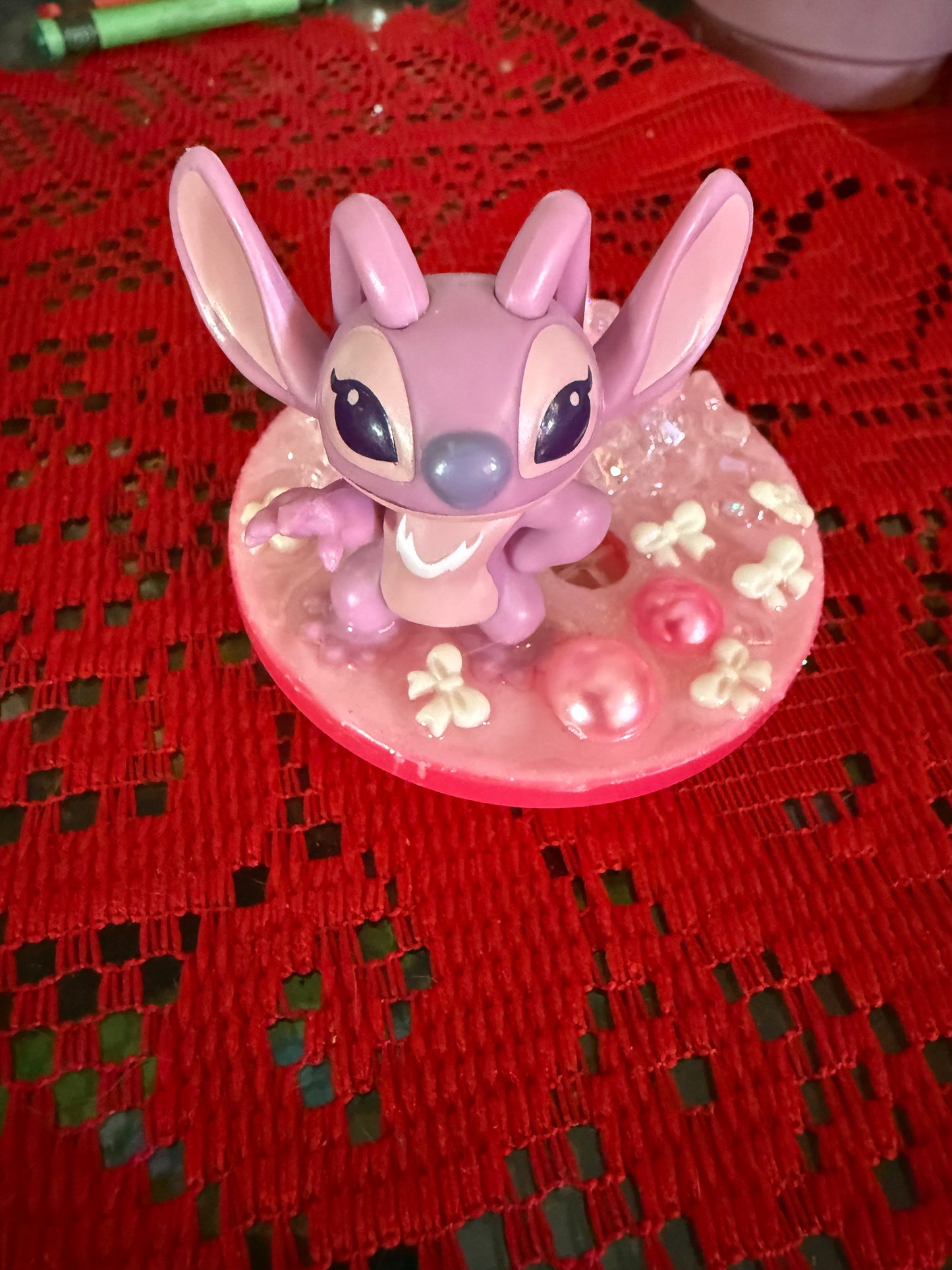 Decorated Tumbler Lid Toppers
