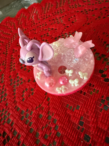 Decorated Tumbler Lid Toppers