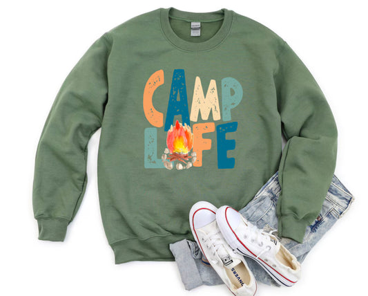 CAMP LIFE -SWEATSHIRT