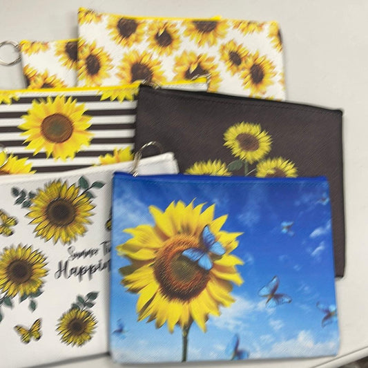 Sunflower Pouch - That’s So Fletch Boutique 