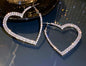 925 Sterling Silver Heart Earring