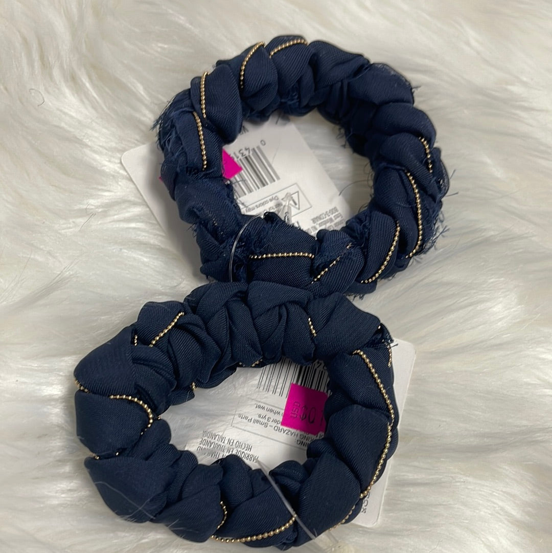 Scunci Navy and Gold Set