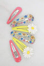 Daisy Hair Clip Set