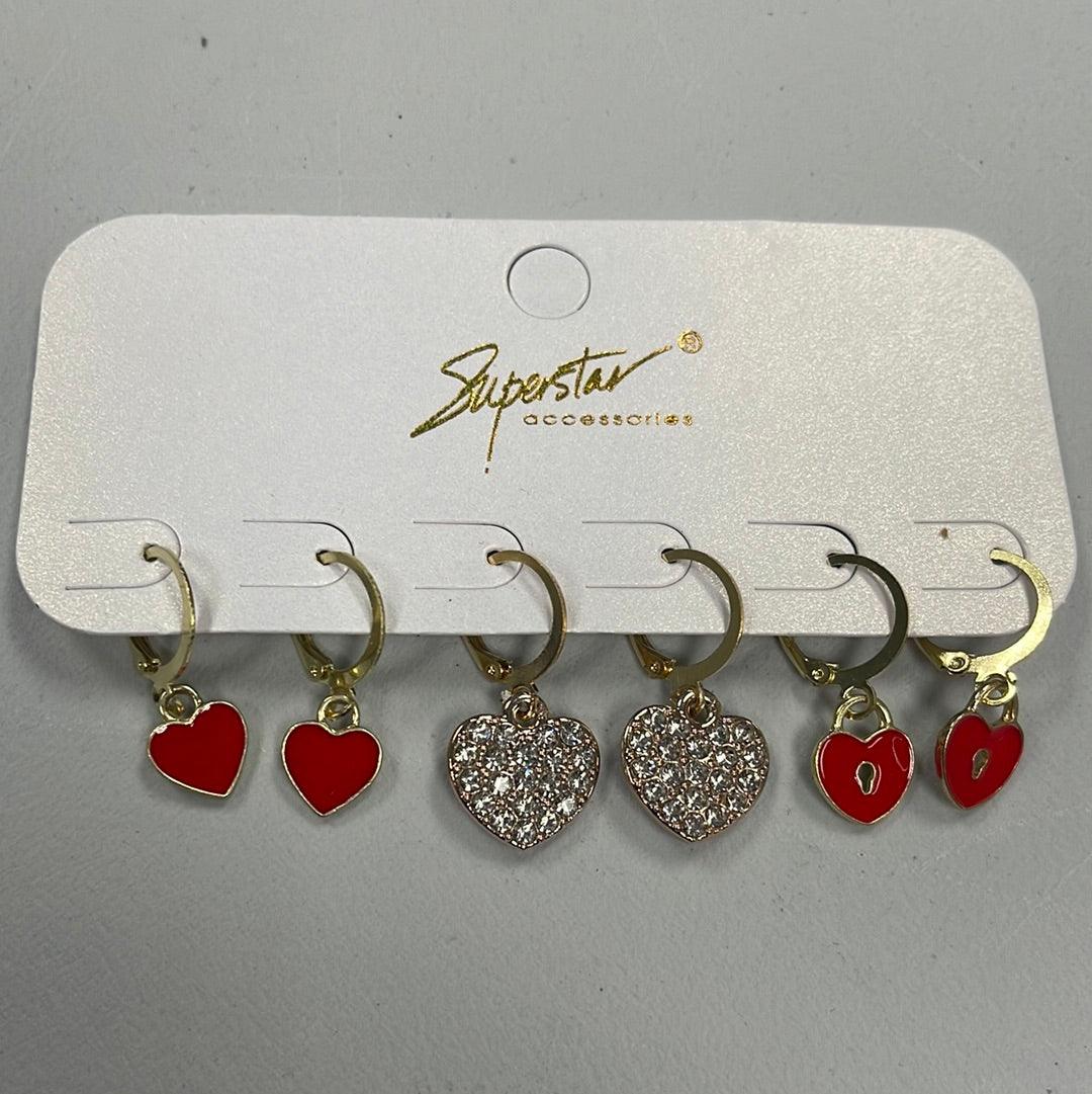 Valentine Earring Set - That’s So Fletch Boutique 