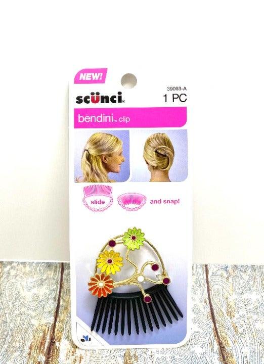 Scunci Bendini Clip - Flower - That’s So Fletch Boutique 