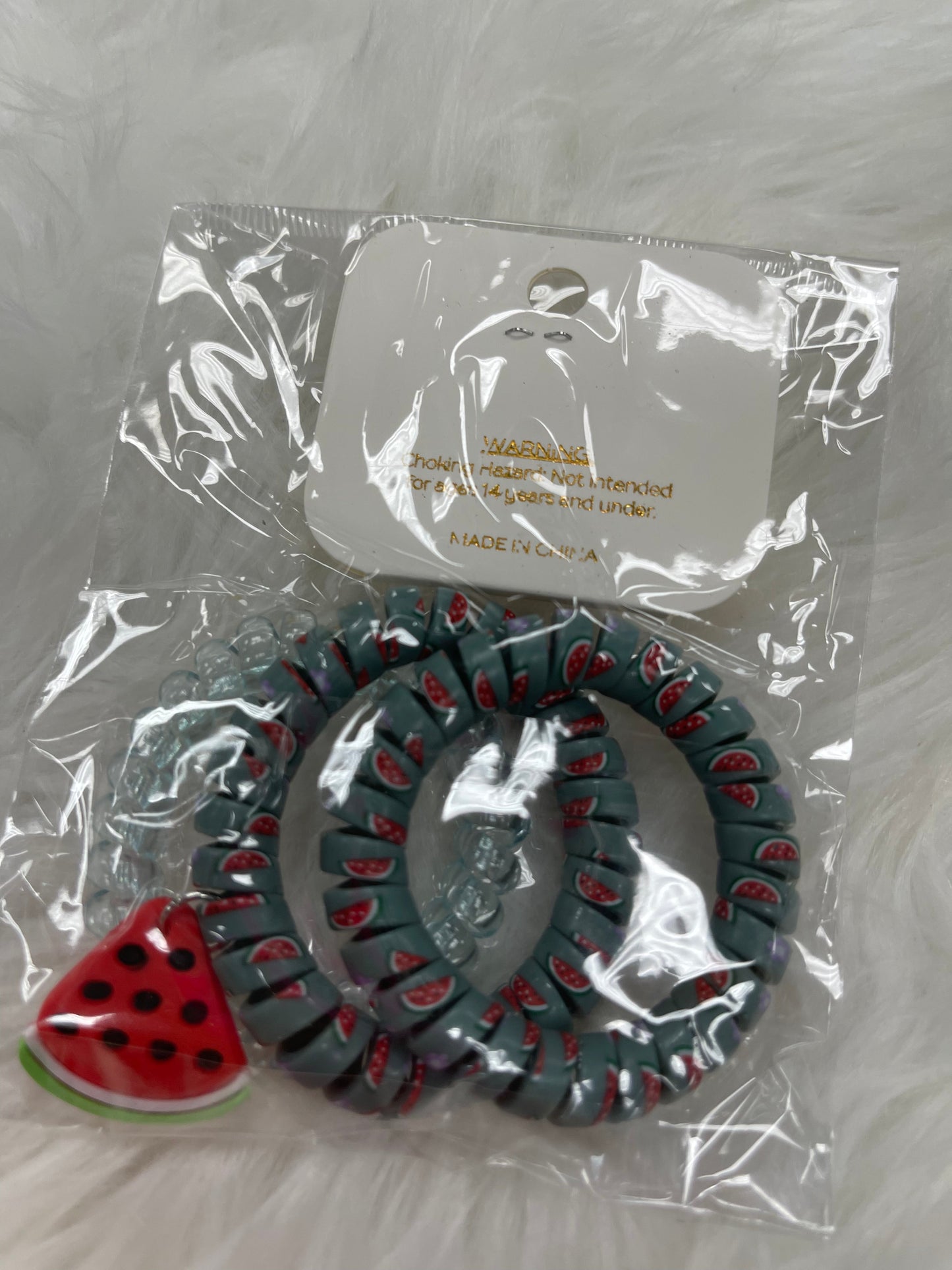 Watermelon Hair Ties