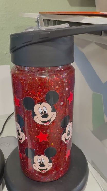 Mickey Mouse Kids Snow globe with red glitter